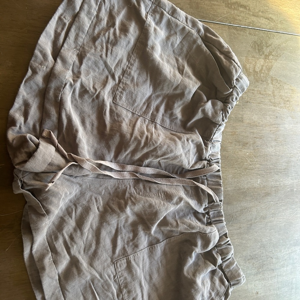 Kori Gray Elastic Waist Shorts